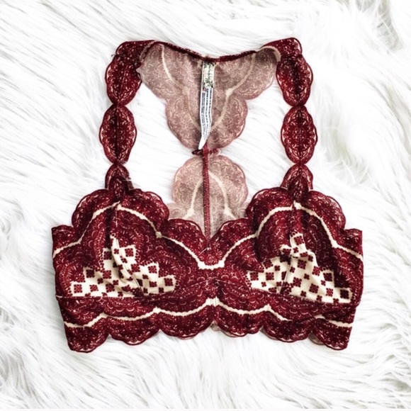 Free People Other - NWT Intimately Free People velvet bralette